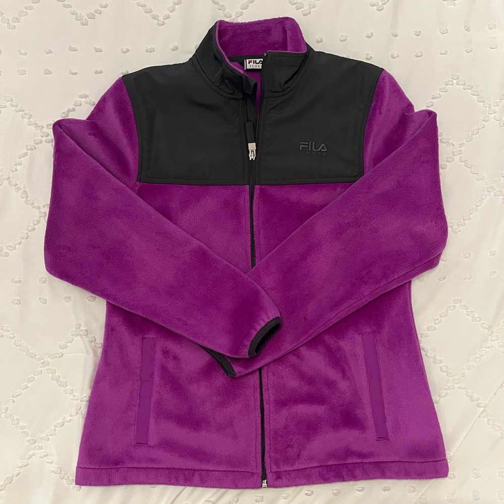 Fila Zip Up Fleece, Small, Women’s